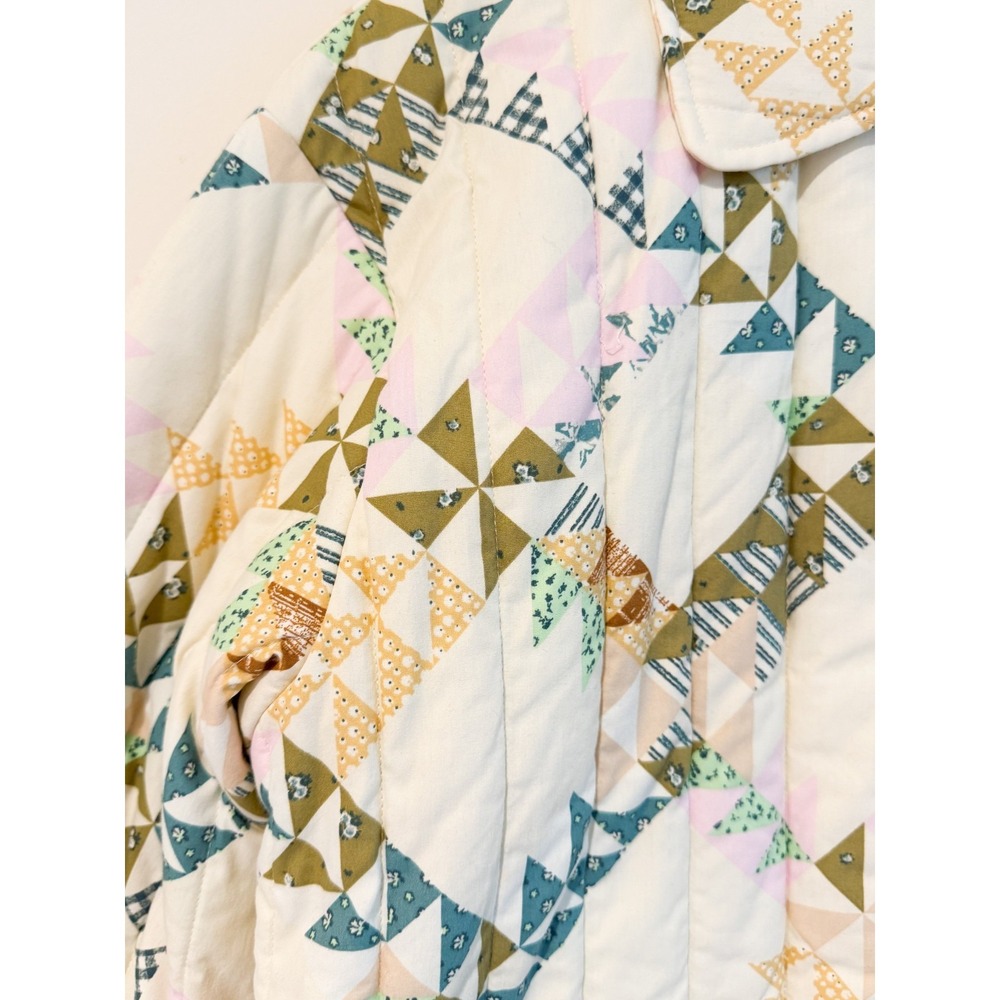 Universal Thread Quilted Patchwork Jacket, Size M - image 7
